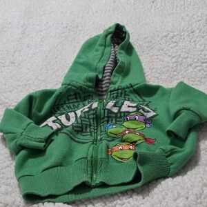 NICKELODEON TEENAGE MUTANT NINJA TUTELS ZUP UP HOODIE SWEATSHIRT